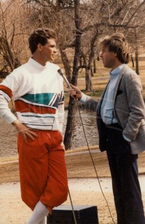 Russell Beiersdorf Being Interviewed By Scott Murray