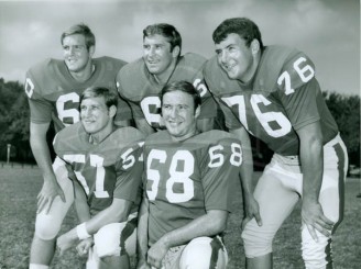 Top-L-R Keith Cupples, Que Brittain, Bill Jackson Bottom L-R Stan Poulos, Kemp McMillan