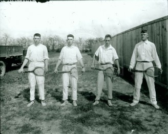 4 Tennis Players ca. 1930