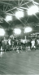 SMU Gymanasium & Basketball Players ca. 1930
