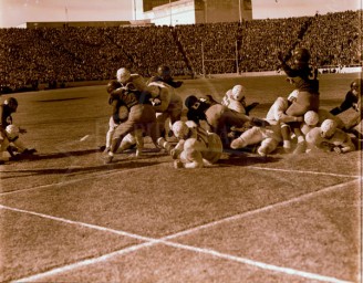 1949 Penn State Nears SMU Goal Line