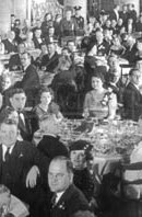 1935 Rose Bowl Banquet at the Los Angeles Biltmore Hotel