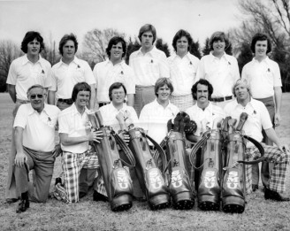 1976 Mustangs Barge, Unsell, Podolak, Skinner, DeBolt, Neal, Stewart, Hager, Bivins, Freeman, Adams, Brown