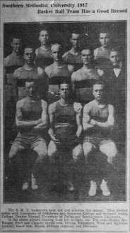 1916-17 Men’s Basketball Team